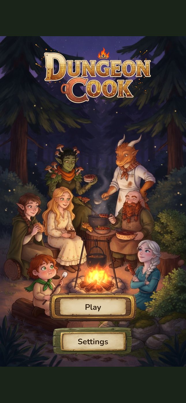 Title campfire and Play